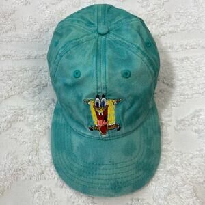 MAD ENGINE Sponge Bob Baseball Cap Hat Unisex Aqua Casual Cosplay Streetwear